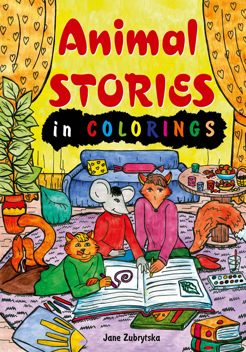 Cover of Animal Stories in Colorings