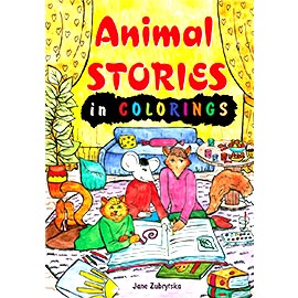 Overtop Picture of Animal Stories in Colorings