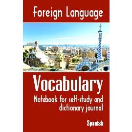 Overtop Picture of Foreign Language Vocabulary - Spanish