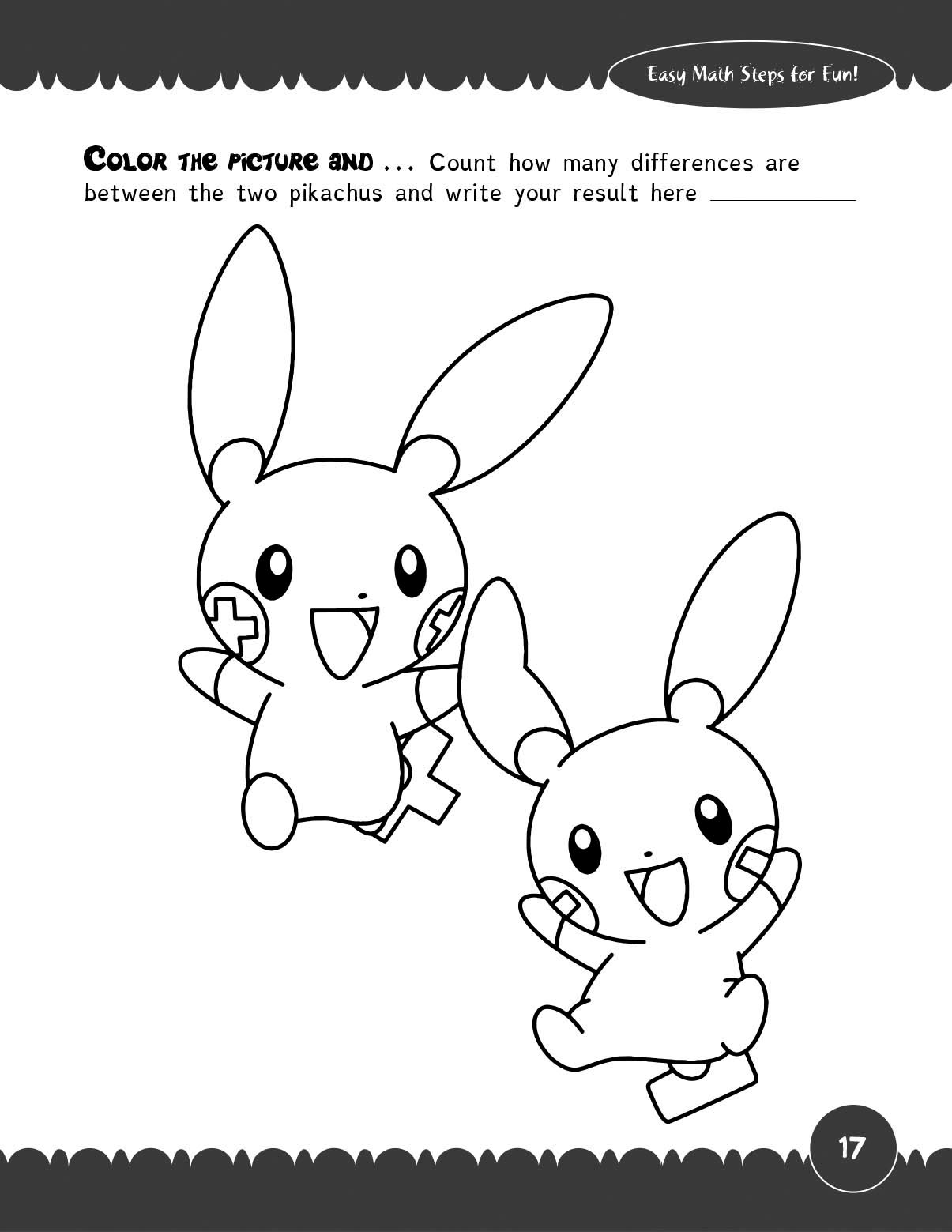 plusle coloring pages