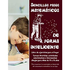 Cover of Sencillos pasos matemáticos de forma inteligente